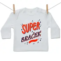 Boodyy Tričko s dlhým rukávom Super braček 74 (6-9 mesiacov)