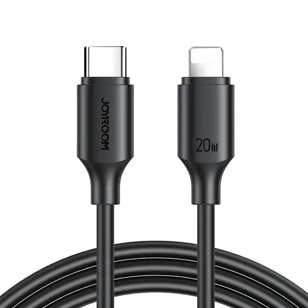USB-C kábel - Lightning 480Mb/s 20W - 2m - Čierna