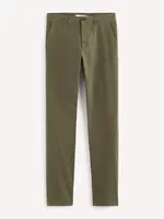 Tmavozelené pánske nohavice Celio