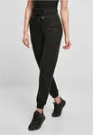 Women's Organic High Waist Sweat Pants Black