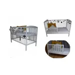 Drevená postieľka/pohovka sandra biela