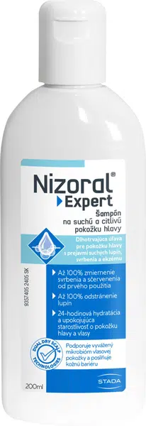 Nizoral Expert šampón na suchú a citlivú pokožku 200 ml