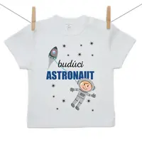 Boodyy Tričko s krátkym rukávom Budúci astronaut 98 (2-3 roky)