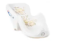 TEGA BABY Podložka do vane Teddy biela perleť