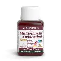 MedPharma MULTIVITAMIN S MINERÁL. EXTRA 42 ZLOŽIEK