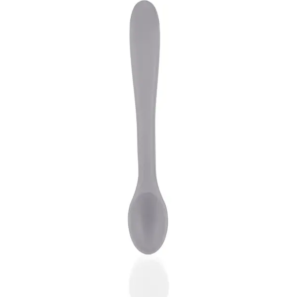 Zopa Silicone Spoon lyžička 6 m+ Dove Grey 1 ks