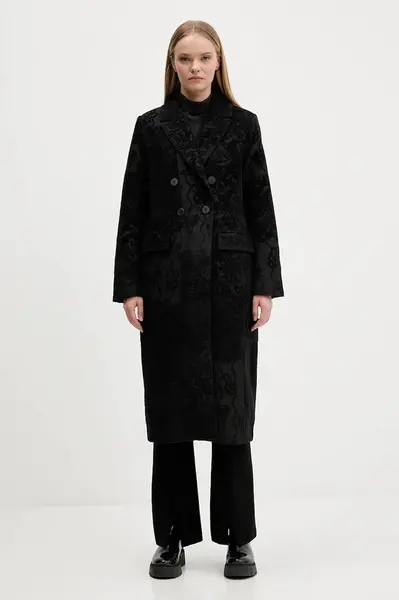 Kabát Desigual PATCH BLACK