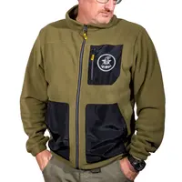 Black cat mikina fleece - l