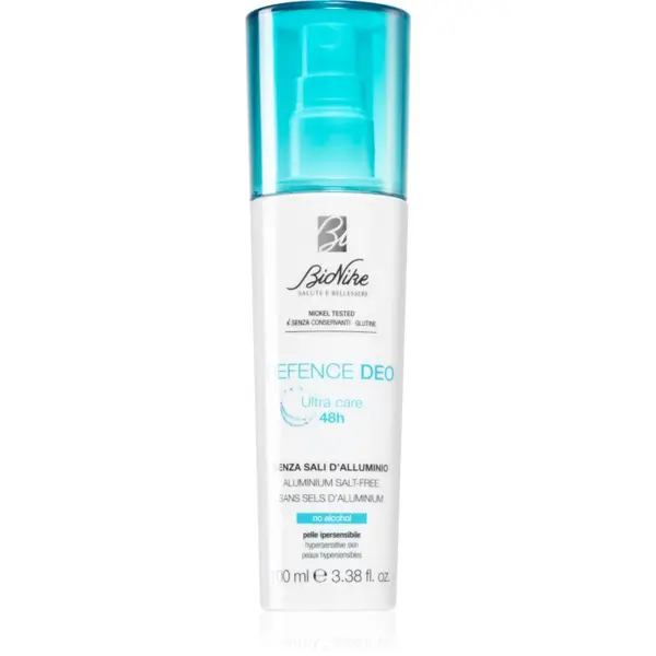 BioNike Defence Deo deodorant s rozprašovačem pro citlivou pokožku 48h 100 ml