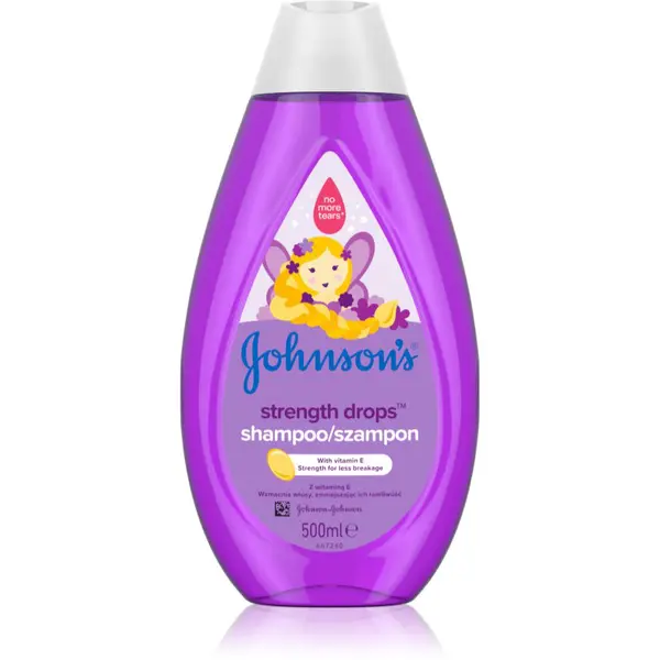Johnson's® Strenght Drops posilující šampon pro děti 500 ml