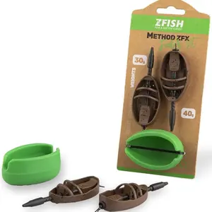 Zfish sada krmítek method feeder set zfx + formička - 30 g a 40 g