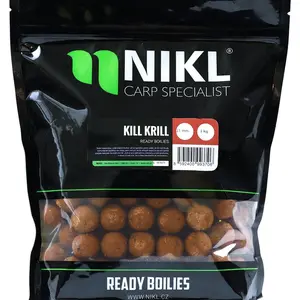Nikl ready boilie kill krill - 1 kg 24 mm
