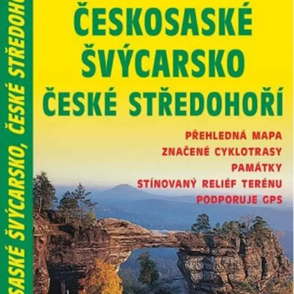 SC 202 Českosaské Švýcarsko, České středohoří 1:100 000
