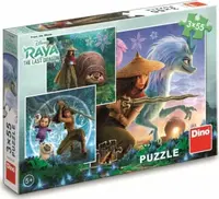 Puzzle Raya a kamarádi 3x55 dílků