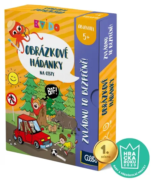 Kvído - Obrázkové hádanky - Zvládnu to bezpečně!