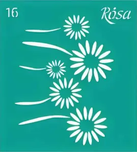 Šablona opakovatelně samolepicí 9x10cm – 16