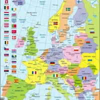 Puzzle MAXI - Mapa Evropy/70dílků