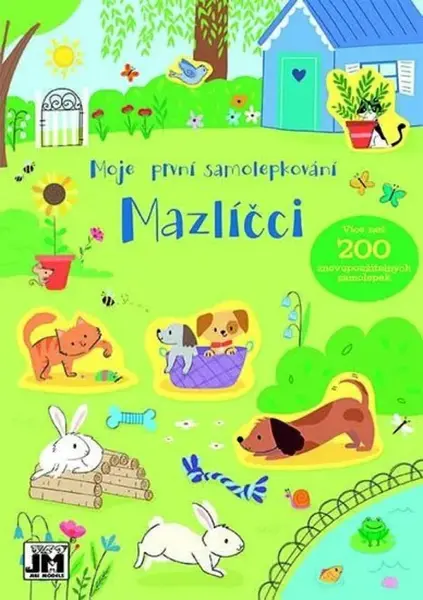 Moje první samolepkování -  Mazlíčci - kolektiv autorů