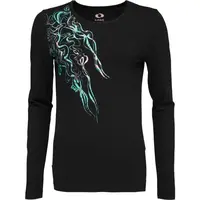 LOAP ABMORA Dámske tričko, čierna, veľkosť