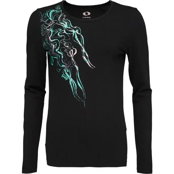 LOAP ABMORA Dámske tričko, čierna, veľkosť