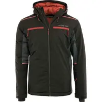 ALPINE PRO MOKER Pánska lyžiarska bunda, čierna, veľkosť