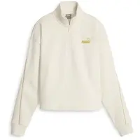 Puma MINIMAL GOLD HOODIE Dámska mikina, béžová, veľkosť