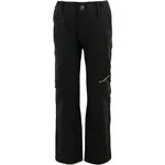 ALPINE PRO HERSO Detské softshellové nohavice, čierna, veľkosť 152-158