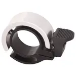 Quick O 2.22 Zvonček na bicykel, strieborná, veľkosť