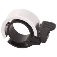 Quick O 2.22 Zvonček na bicykel, strieborná, veľkosť