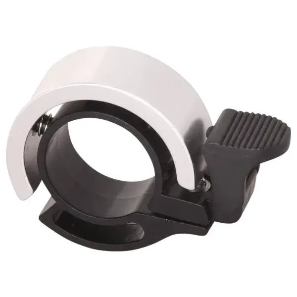 Quick O 2.22 Zvonček na bicykel, strieborná, veľkosť