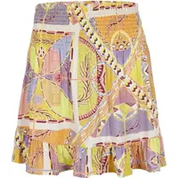 O'Neill LILIA SMOCKED SKIRT Dámska sukňa, mix, veľkosť