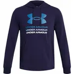 Under Armour RIVAL Pánska mikina, tmavo modrá, veľkosť S