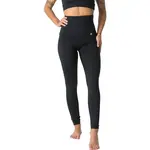 GOLDBEE PULL-DOWN LEGGINGS Dámske legíny, čierna, veľkosť