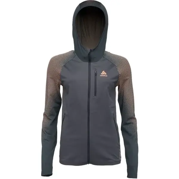 Odlo X-ALP PERFORMANCE Dámska technická mikina, tmavo sivá, veľkosť