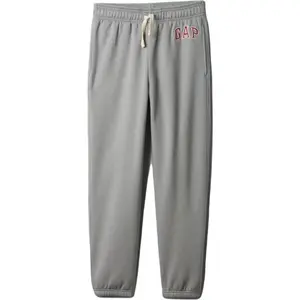 GAP V-FALL FASH LOGO Chlapčenské tepláky, sivá, veľkosť