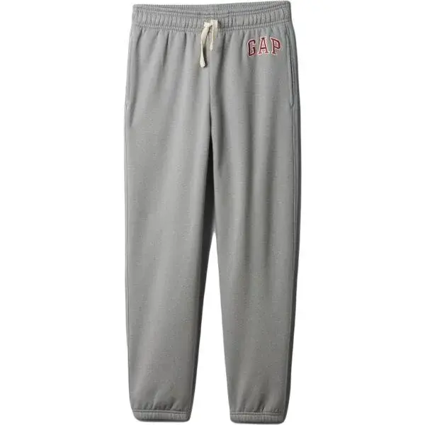 GAP V-FALL FASH LOGO Chlapčenské tepláky, sivá, veľkosť