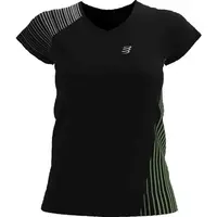 Compressport PERFORMANCE SS TSHIRT Dámske bežecké tričko, čierna, veľkosť