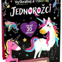 Jednorožci - Vyškrabuj a vybarvuj - kolektiv autorů