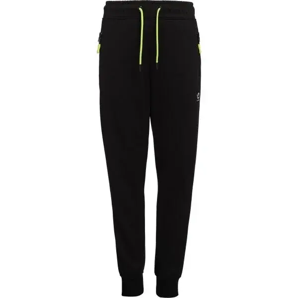 Lewro MELVIS Chlapčenské tepláky, čierna, veľkosť 128-134