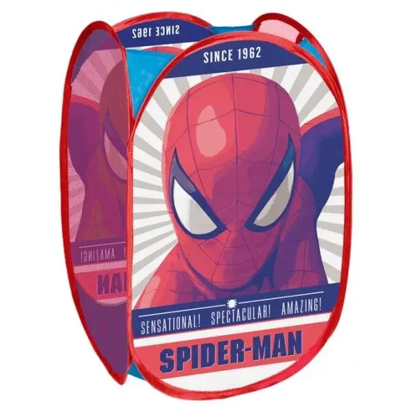 Disney SPIDERMAN Skladacie vree na hračky, červená, veľkosť