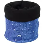 Finmark MULTIFUNKČNÁ ŠATKA S FLÍSOM Šatka, modrá, veľkosť UNI