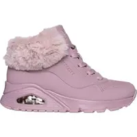 Skechers UNO RUGGED Dievčenská zateplená obuv, ružová, veľkosť