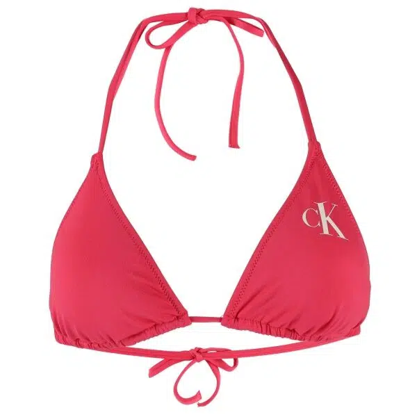 Calvin Klein MONOGRAM-TRIANGLE-RP Dámske dvojdielne plavky, ružová, veľkosť