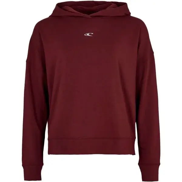 O'Neill FREAK HOODIE Dámska mikina, vínová, veľkosť