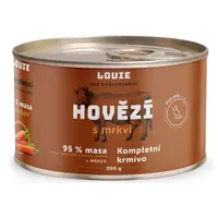 LOUIE HOVÄDZIE S RYŽOU 200 G Konzerva pre psov, hnedá, veľkosť