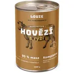 LOUIE HOVÄDZIE S RYŽOU 1 200 G Konzerva pre psov, hnedá, veľkosť