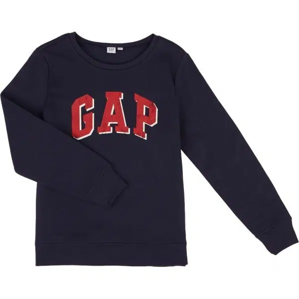 GAP V-SP25 LOGO Dámska mikina, tmavo modrá, veľkosť