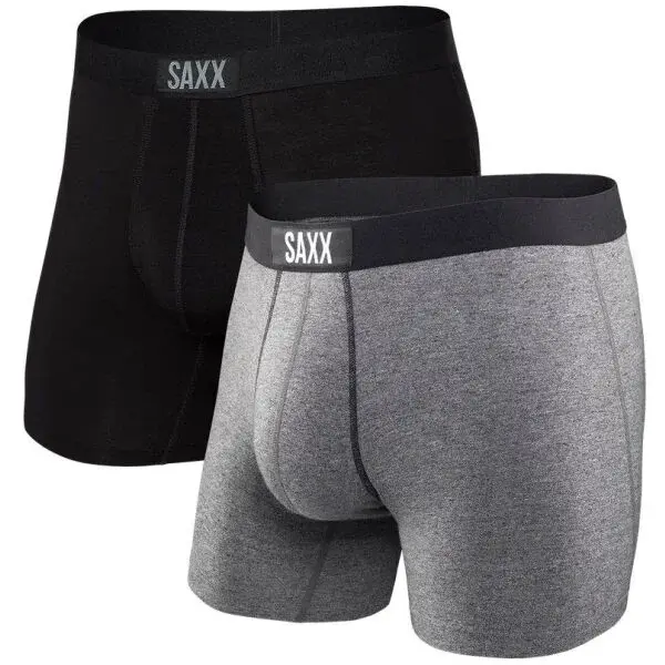 SAXX VIBE 2PK Pánske boxerky, čierna, veľkosť
