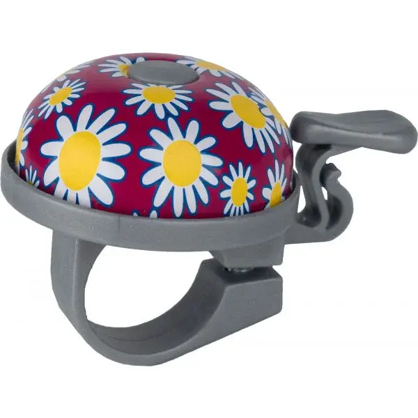 Arcore ABL-3-W0A PINK ZVONČEK Cyklistický zvonček, vínová, veľkosť