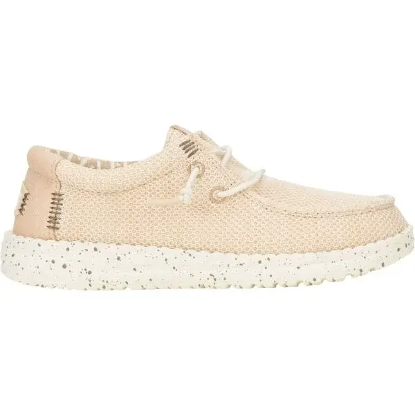 HEY DUDE WALLY Y Detská voľnočasová obuv, béžová, veľkosť